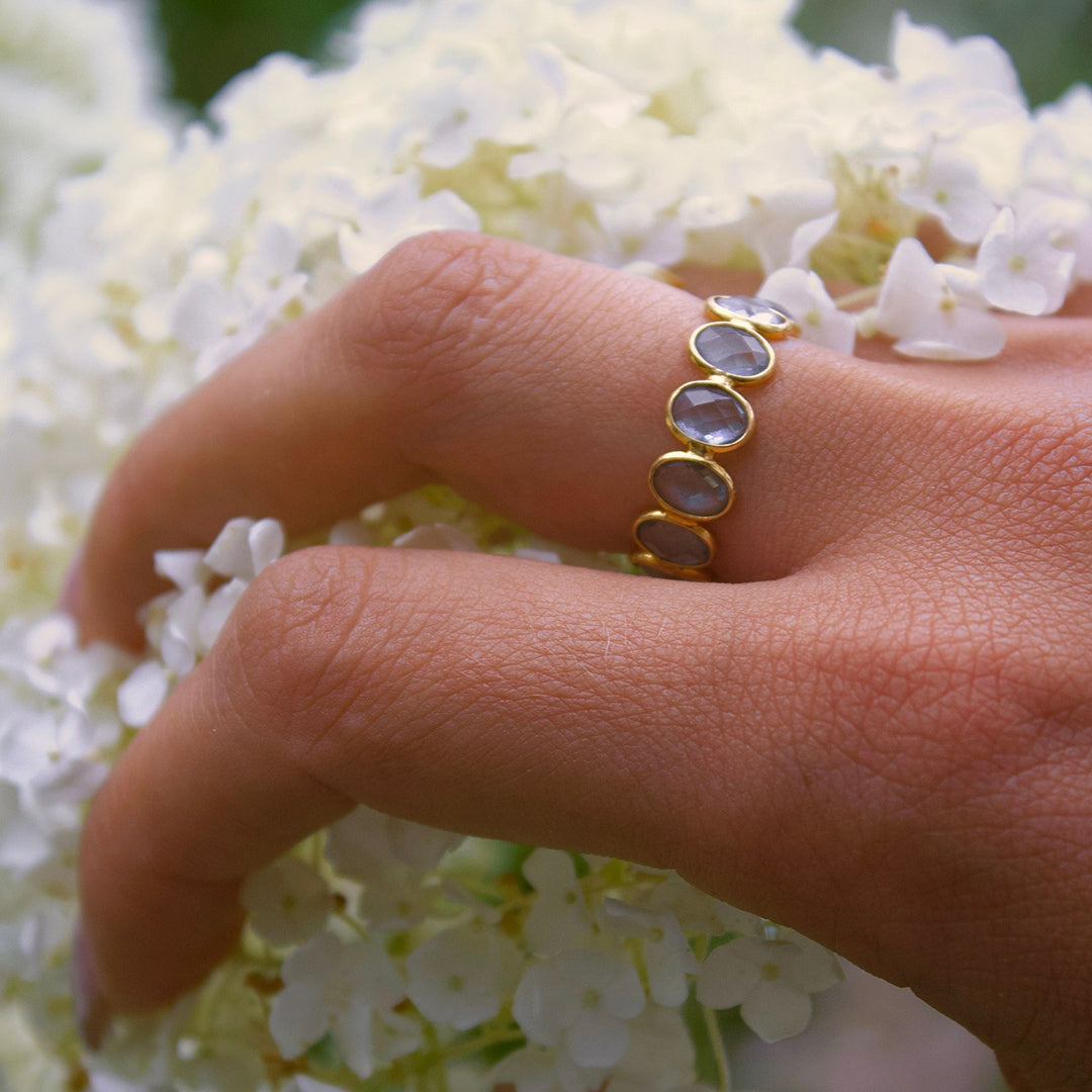 Josephine Aquamarine Ring