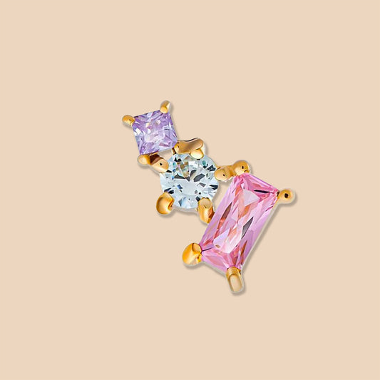 Sterling Silver “Athena” Stud Earrings