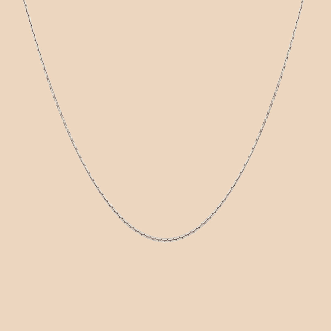 Sterling Silver "Amon" Chain (Rhodium Plated)