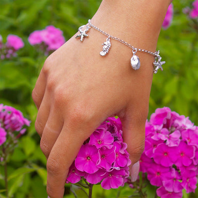 Sterling Silver “Njord” Seashell Bracelet