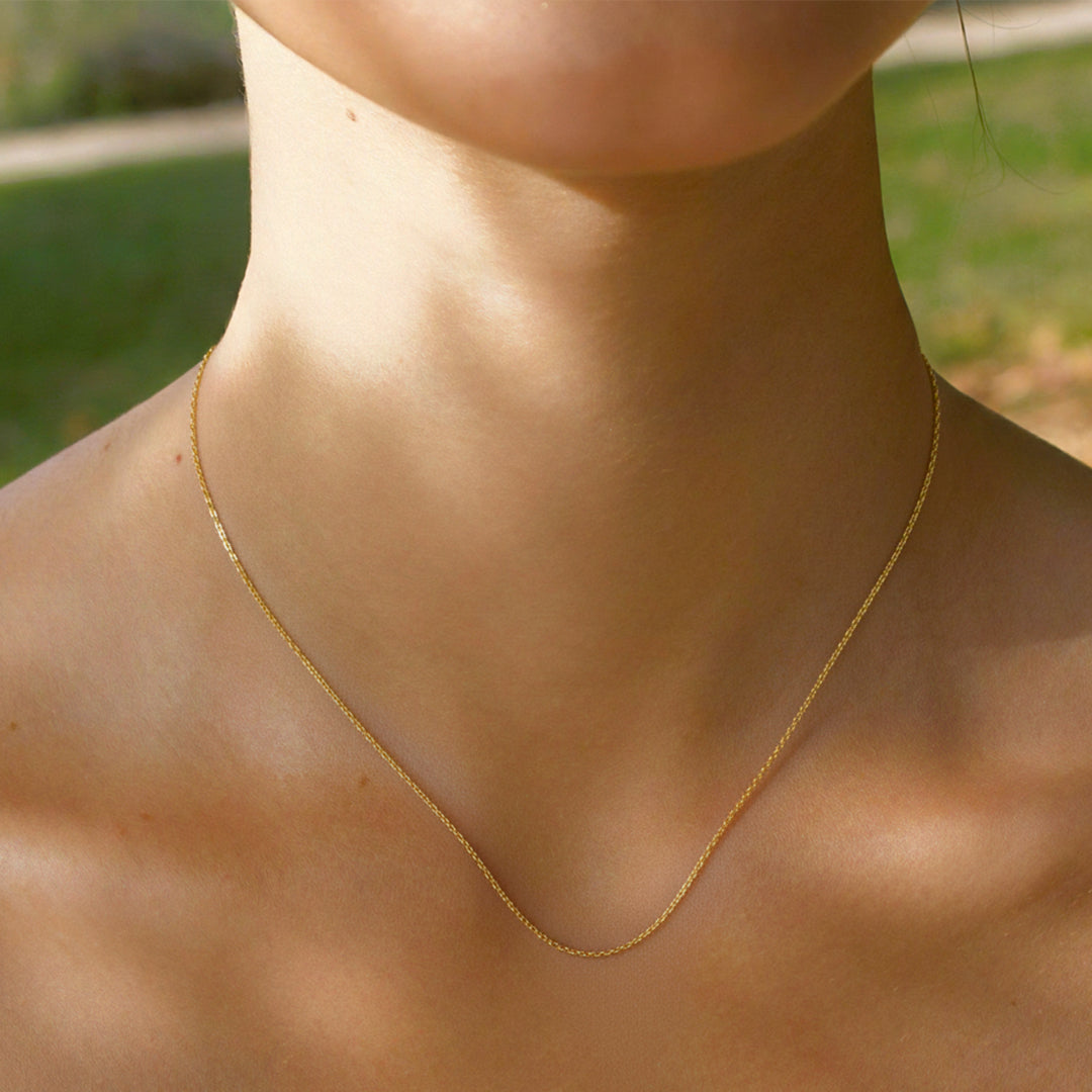 Sterling Silver "Amon" Chain (Gold Plated)