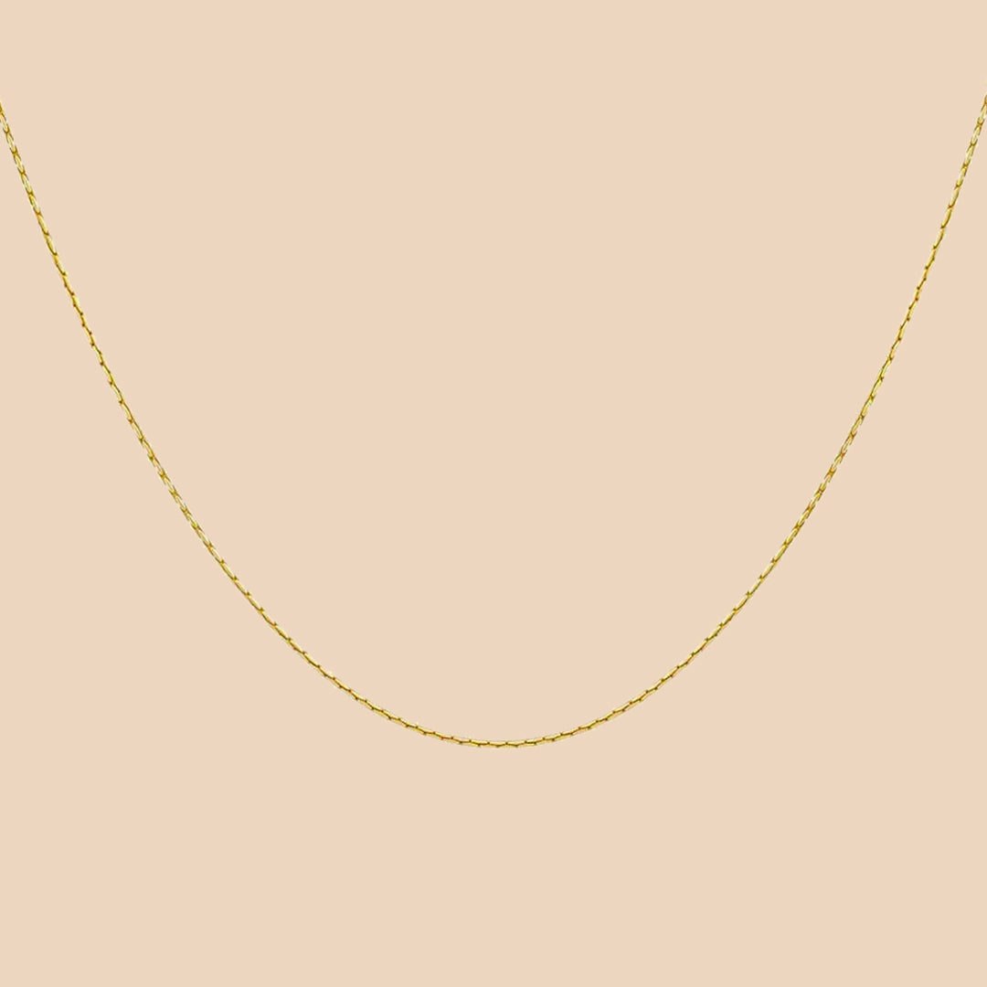Sterling Silver "Amon" Chain (Gold Plated)