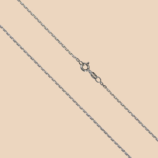 Sterling Silver "Amon" Chain (Rhodium Plated)