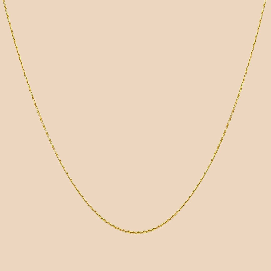 Sterling Silver "Amon" Chain (Gold Plated)