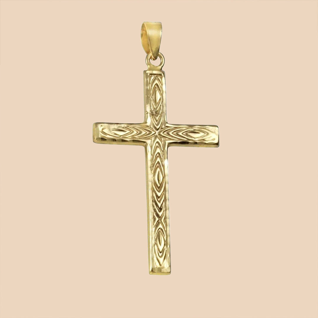 Solid Gold “Crucifix” Pendant